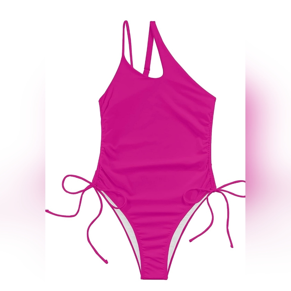 New without Tags. Size Medium. Hot Pink once piece swimsuit